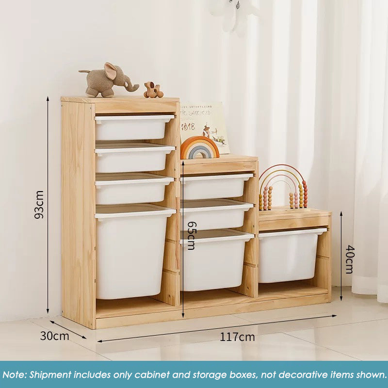 Storage Combination with Boxes, 117*30*93cm
