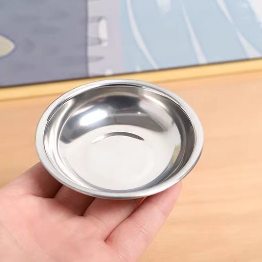 Stainless Steel Dishes (Pack of 3)