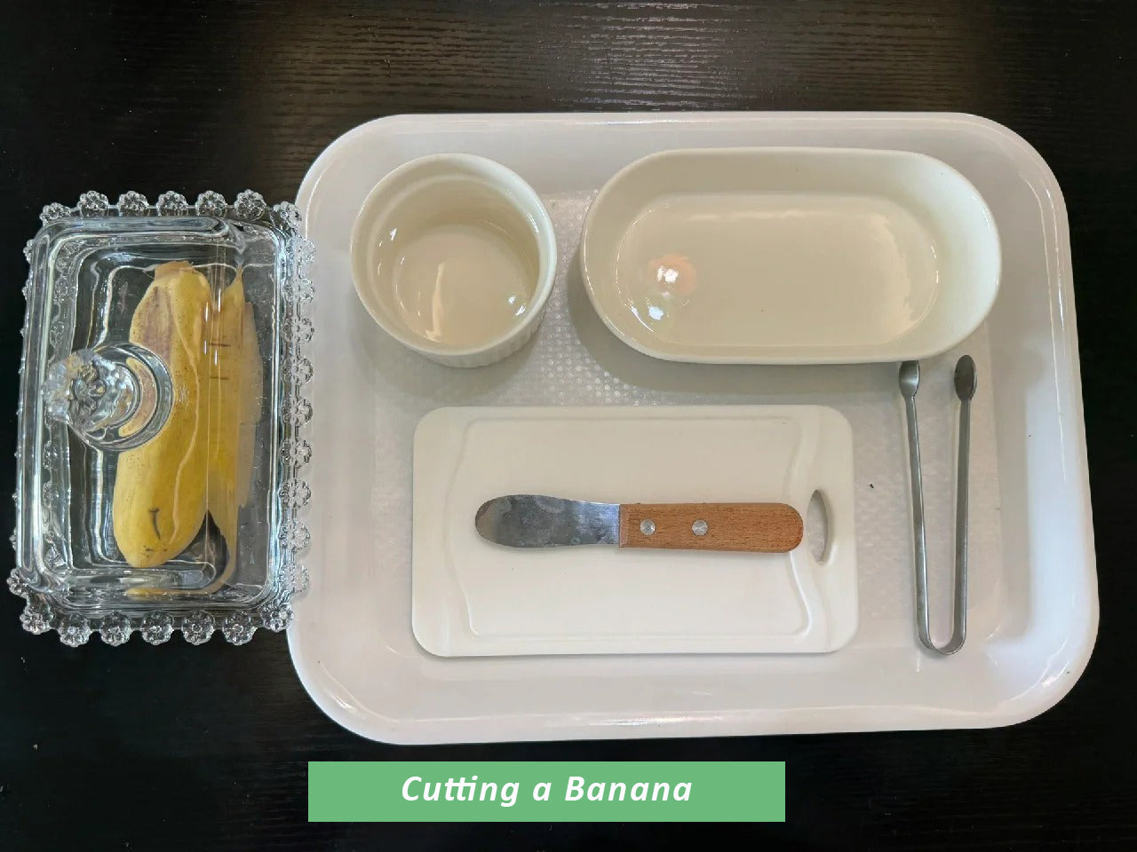 Practical Life Food Preparation - Cutting an Apple