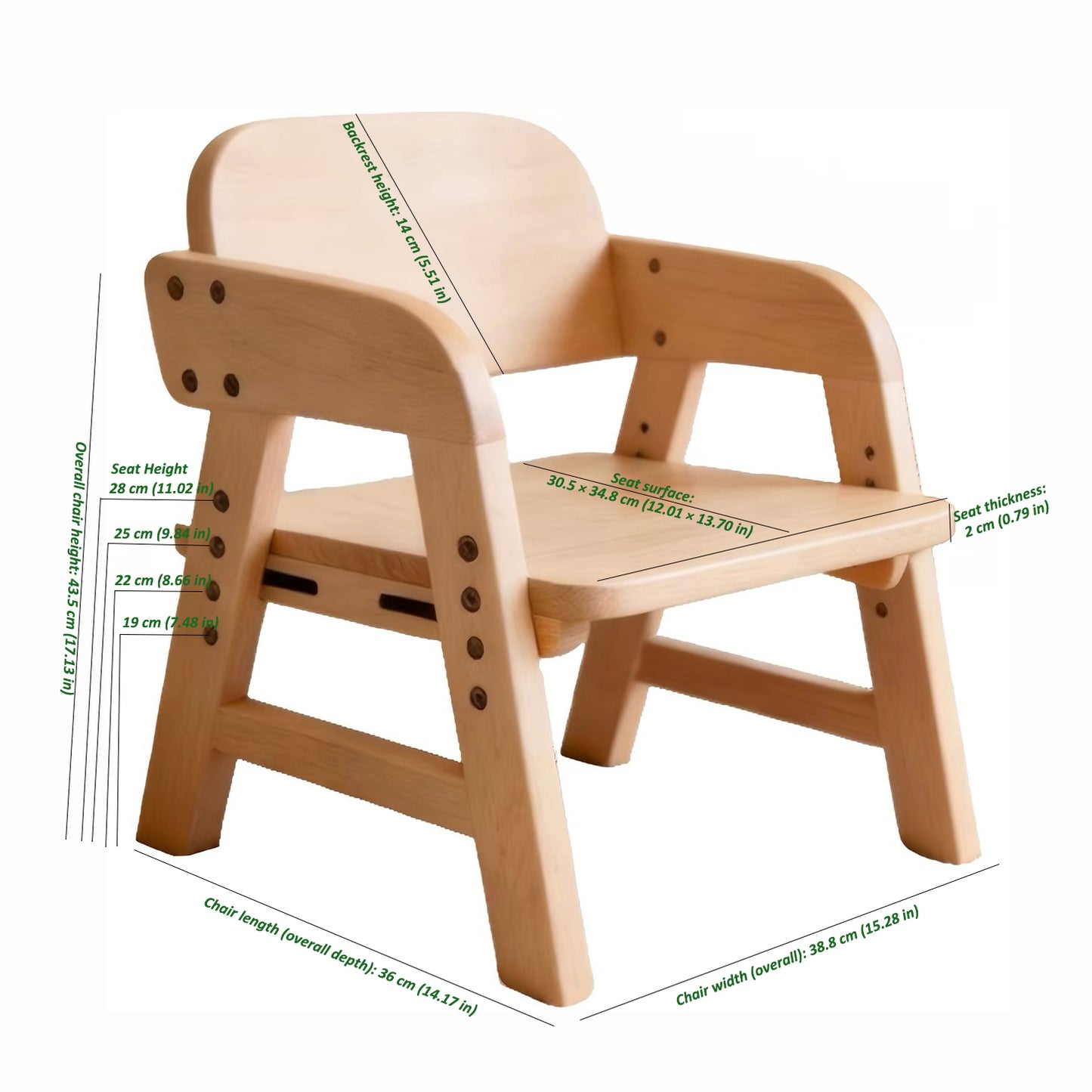 Adjustable Kids Chair