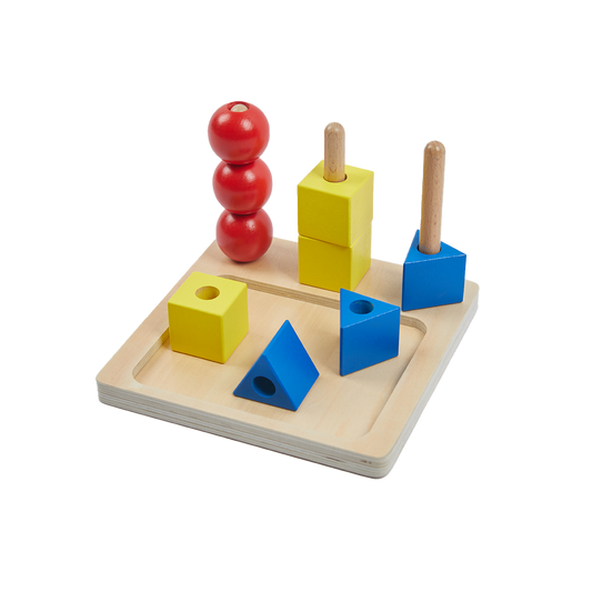 Color Shapes on Pegs