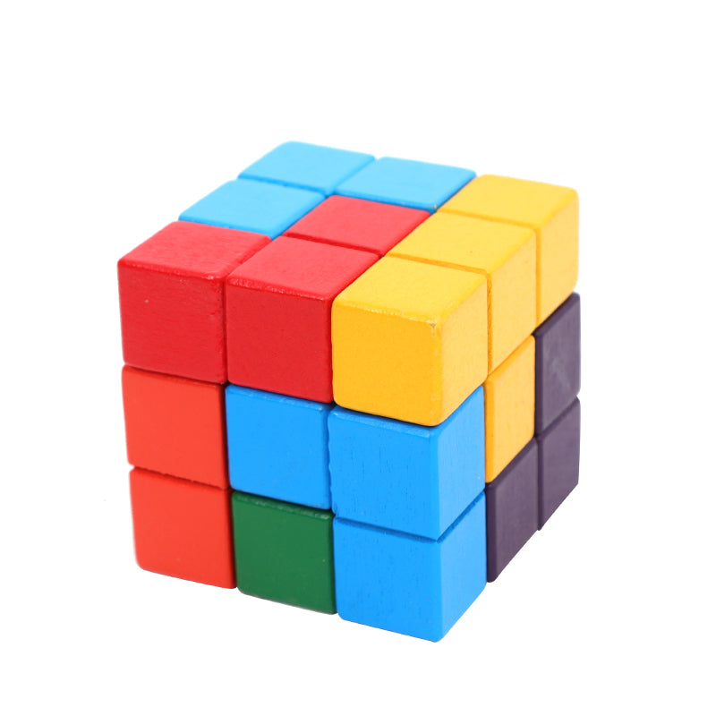 Wooden Soma Cubes