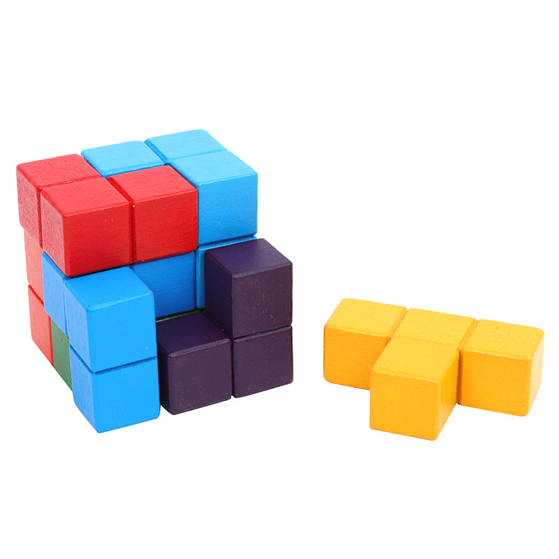 Wooden Soma Cubes