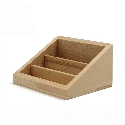 Wooden Holder for 3 Parts Cards
