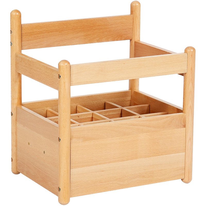 Montessori Rug Holder - 12 grids