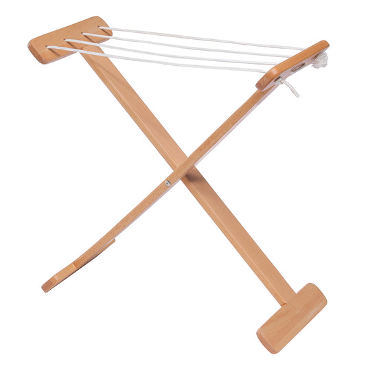 Montessori Hardwood Clothesline Stand