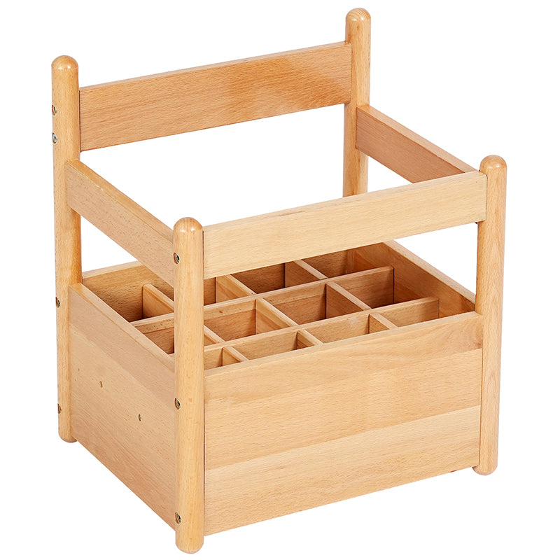Montessori Rug Holder - 12 grids