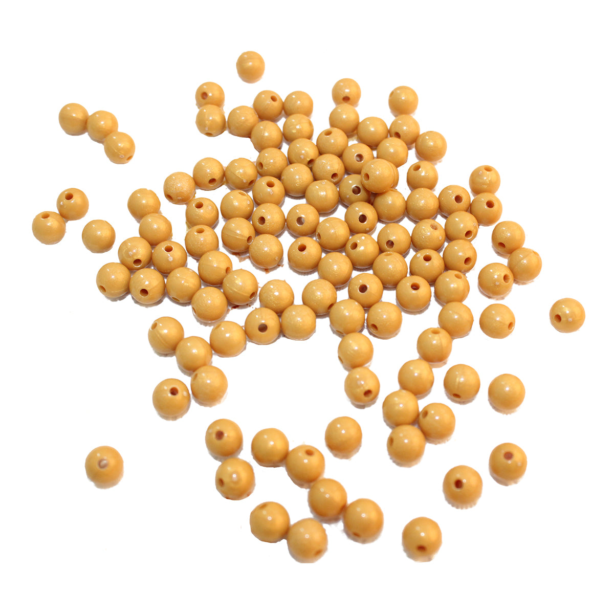 100 Golden Bead Units in a Plastic Box