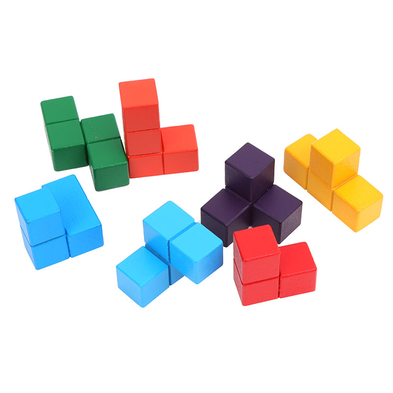 Wooden Soma Cubes