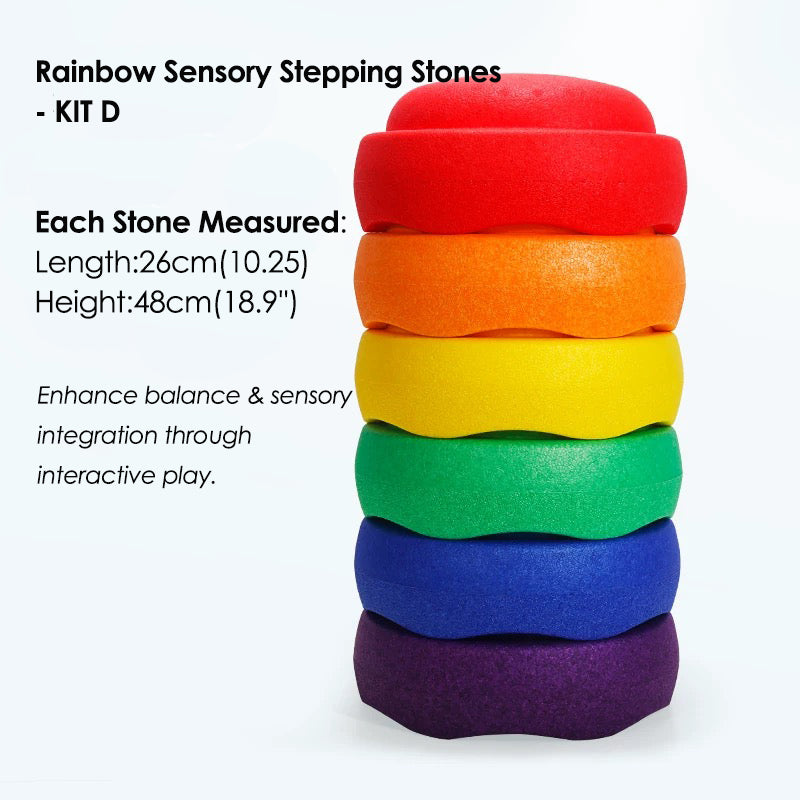 Rainbow Stepping Stone Set