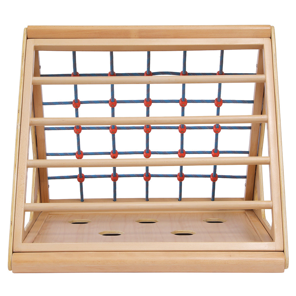 Climbing and Sliding Triangle Rack -with Ropes
