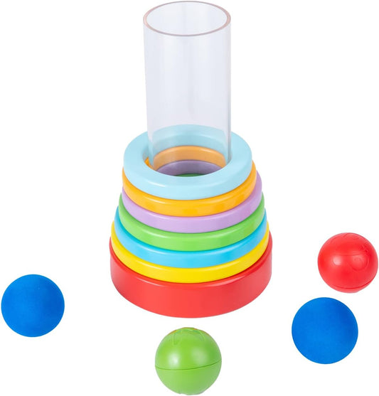 Tube with Stacking Rings