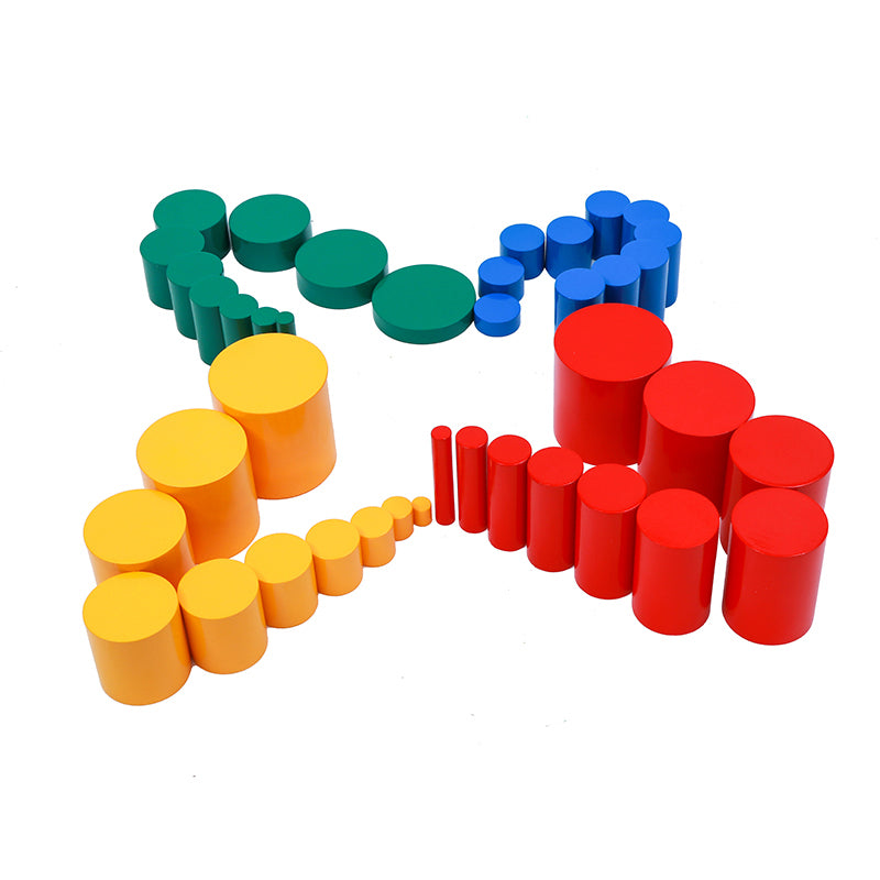 Knobless Cylinders (Set of 4)