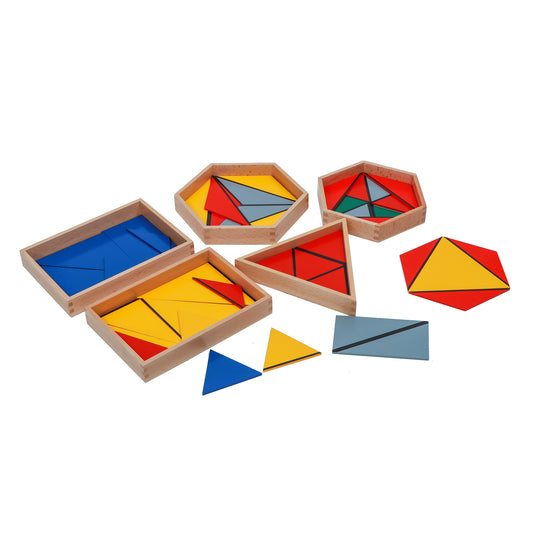 Constructive Triangles With 5 Boxes