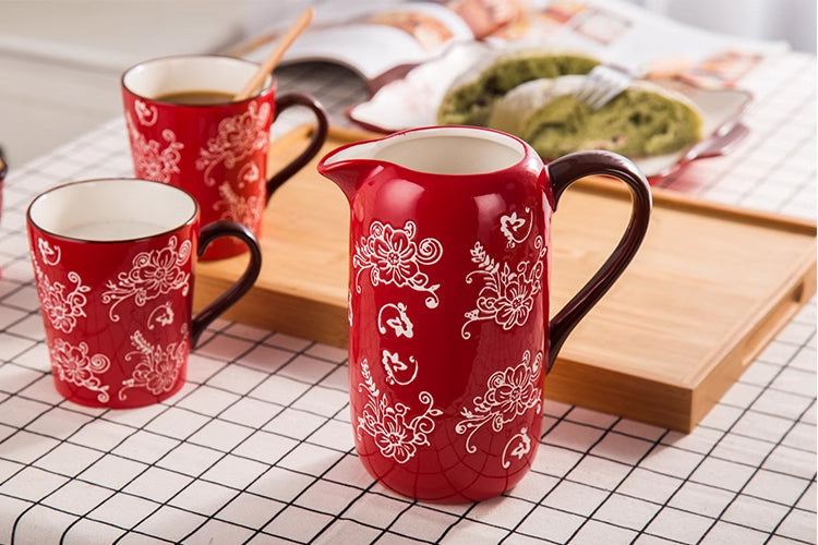 Ceramic Creamer / Pitcher / Kettle 950ml