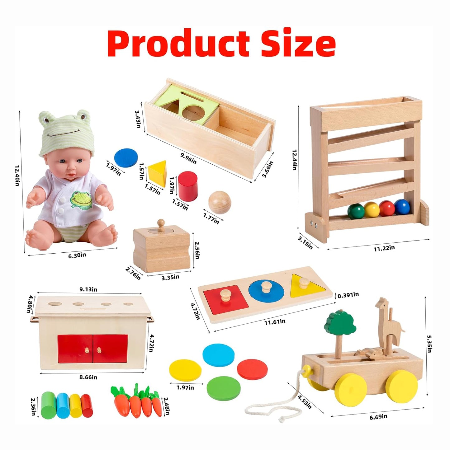 Adena Montessori Play Kit 11-12Month