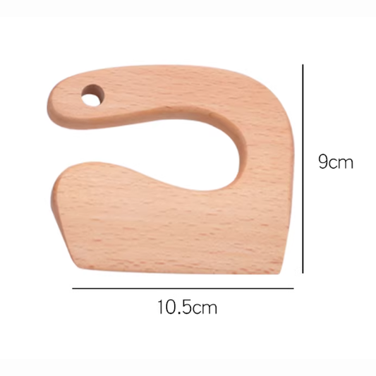 Wooden Dough Cutter Knife
