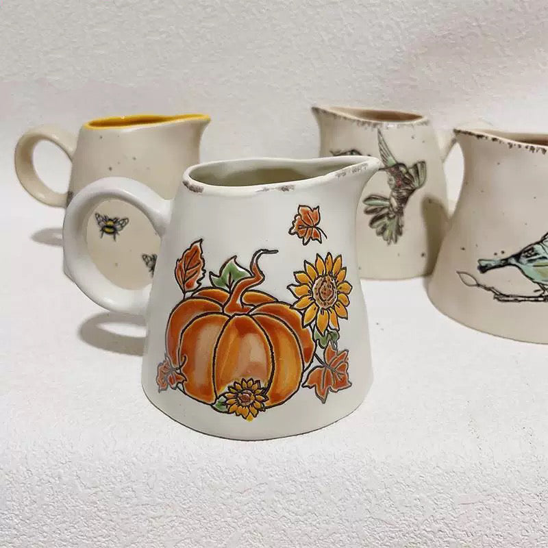 Montessori Ceramic Kettle / Creamer / Pitcher  300ml