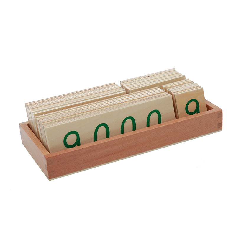 Small Wooden Number Cards
