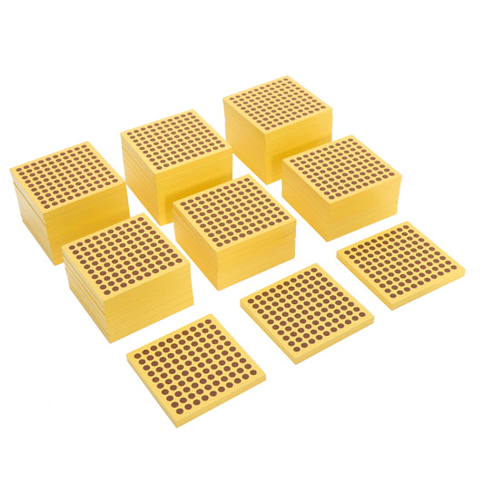 45 Wooden Hundred Squares