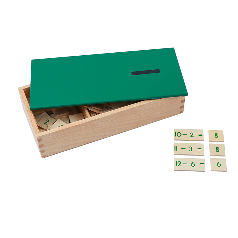 Subtraction Equations And Differences Box