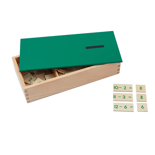 Subtraction Equations And Differences Box