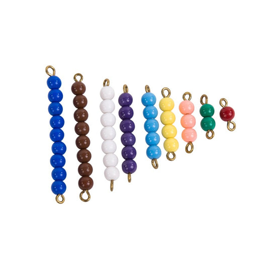 Colored Bead Stairs 1-9