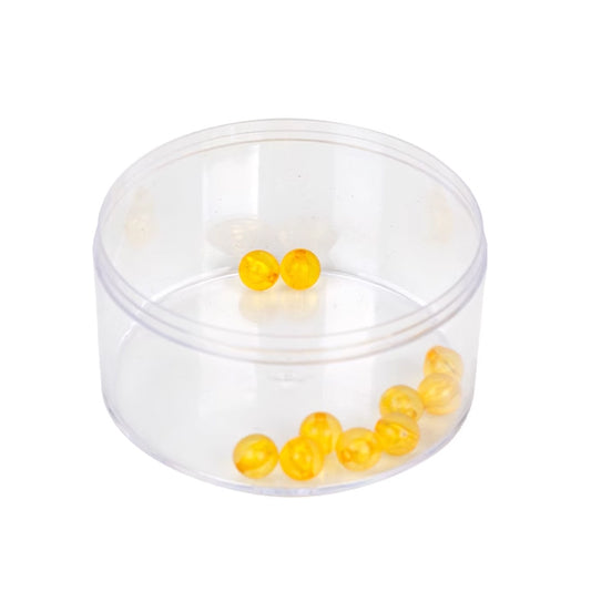 100 Golden Bead Units in a Plastic Box