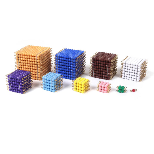 Colored Bead Cubes
