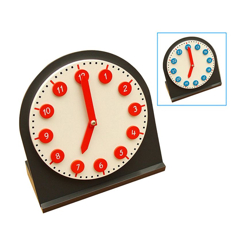 Clock with Movable Hands