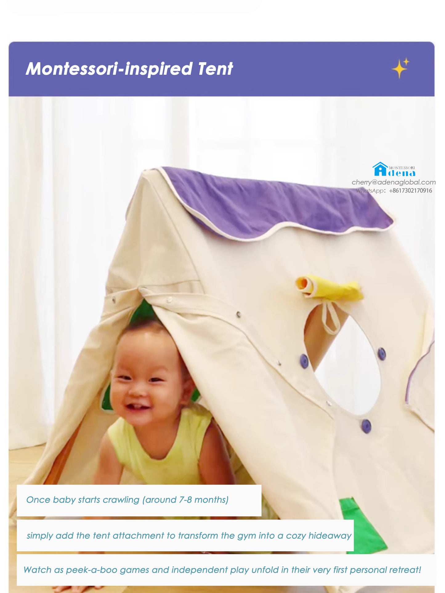 Grow-With-Me Montessori Gym