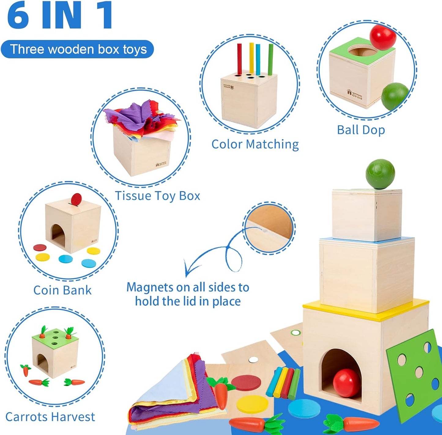 Adena Montessori Play Kit 16-17-18Month