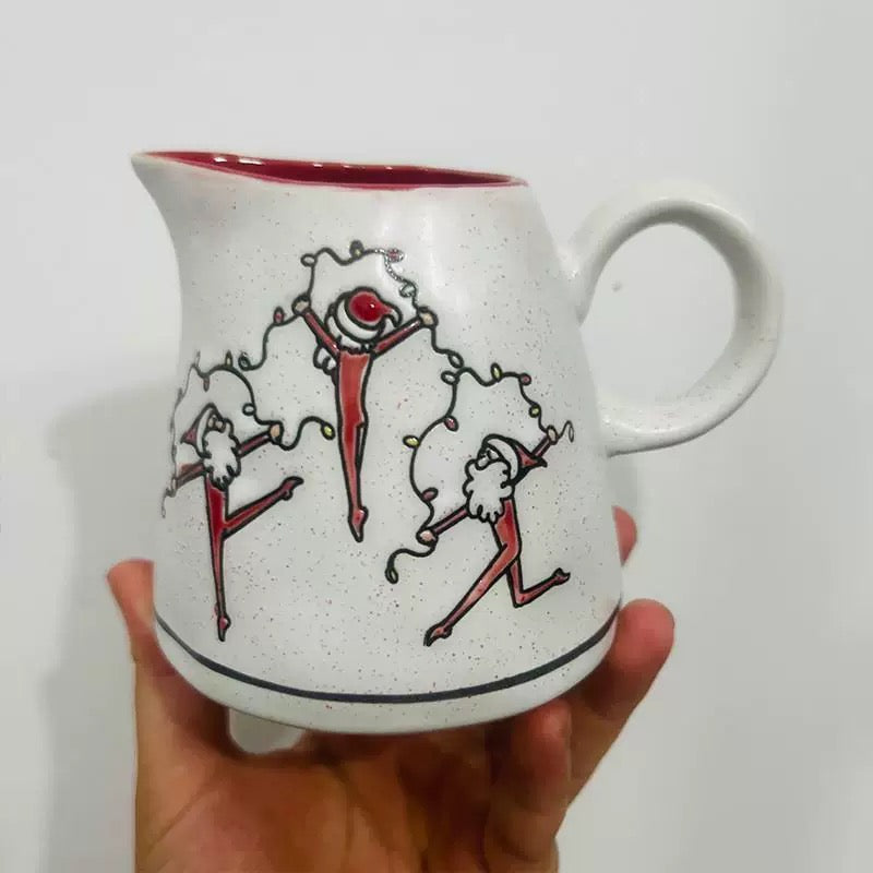 Montessori Ceramic Kettle / Creamer / Pitcher  300ml
