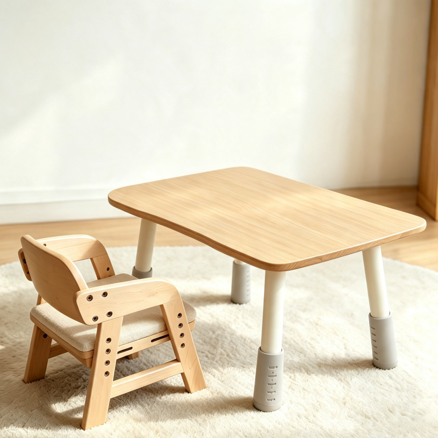 Adjustable Montessori Weaning Table and Chair Set