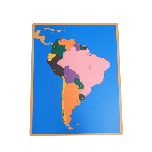 Puzzle Map of South America