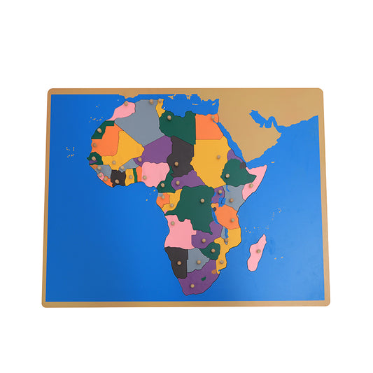 Puzzle Map of Africa