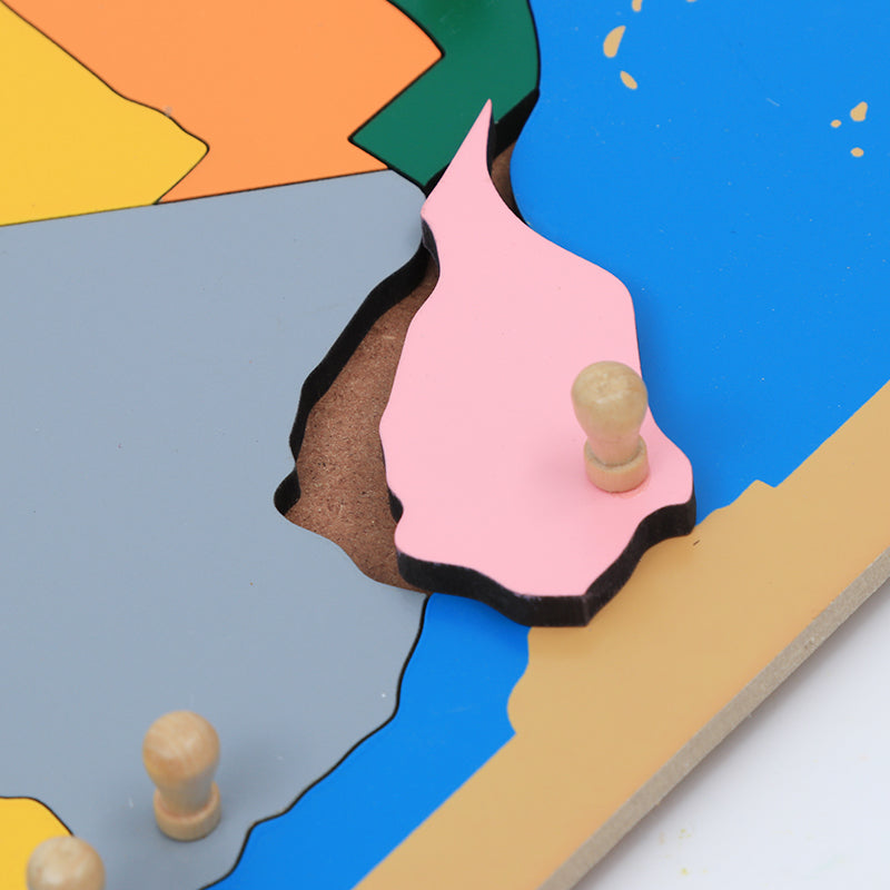 Puzzle Map of Africa