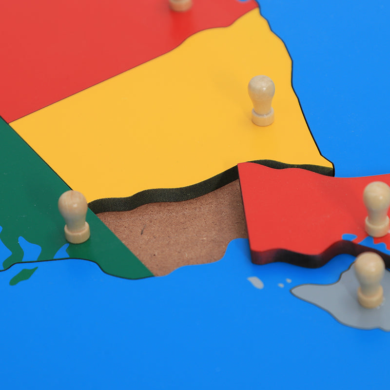 Puzzle Map of Australia