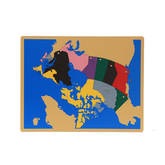 Puzzle Map of Canada
