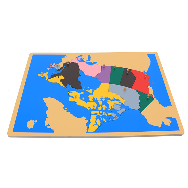 Puzzle Map of Canada