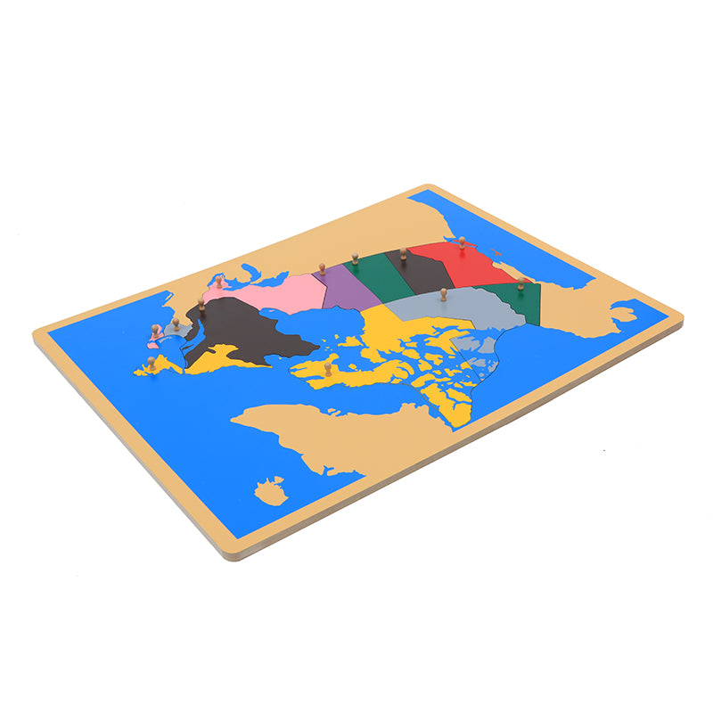 Puzzle Map of Canada