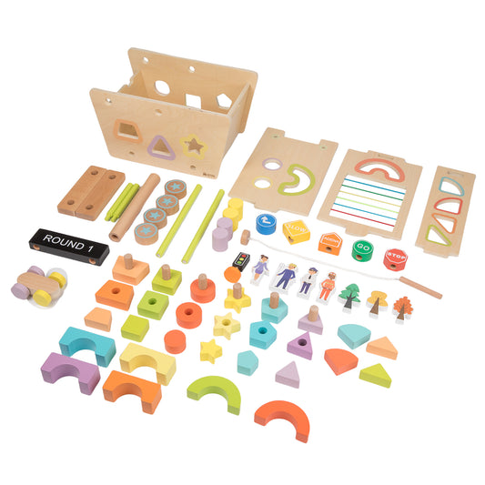 My Multifunctional Building Block Cart