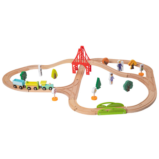 40-piece train set with track 1