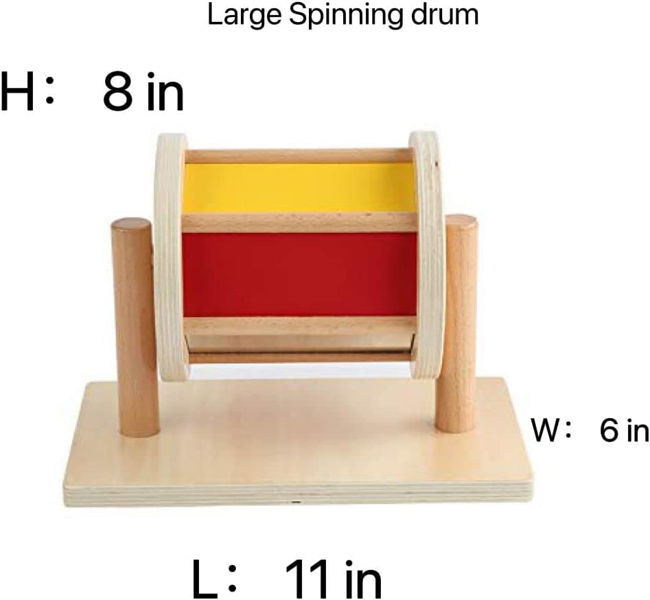 Montessori Spining Drum with Touchtablets
