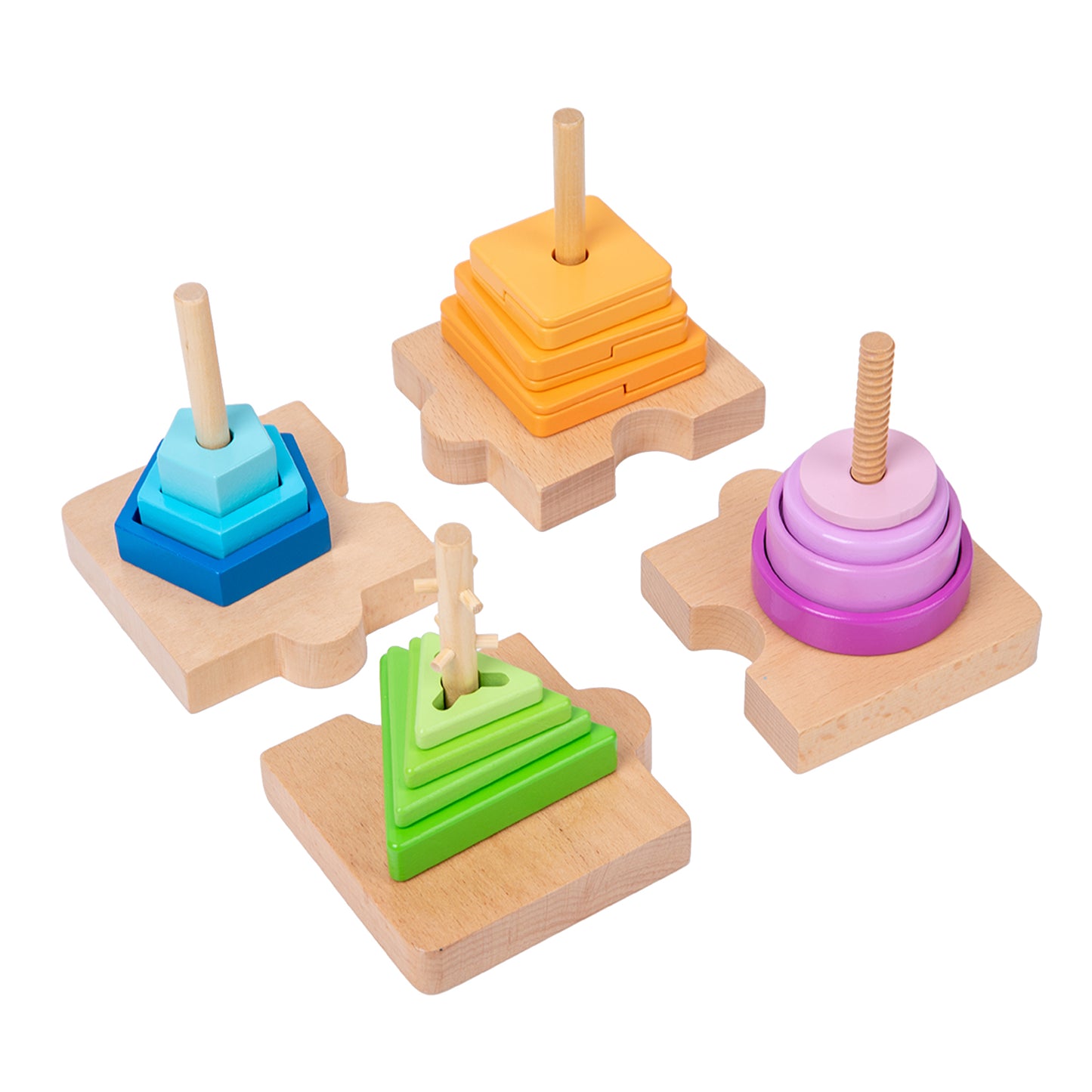 Twist & Sort Dowel  - 4 in 1 sorting tray
