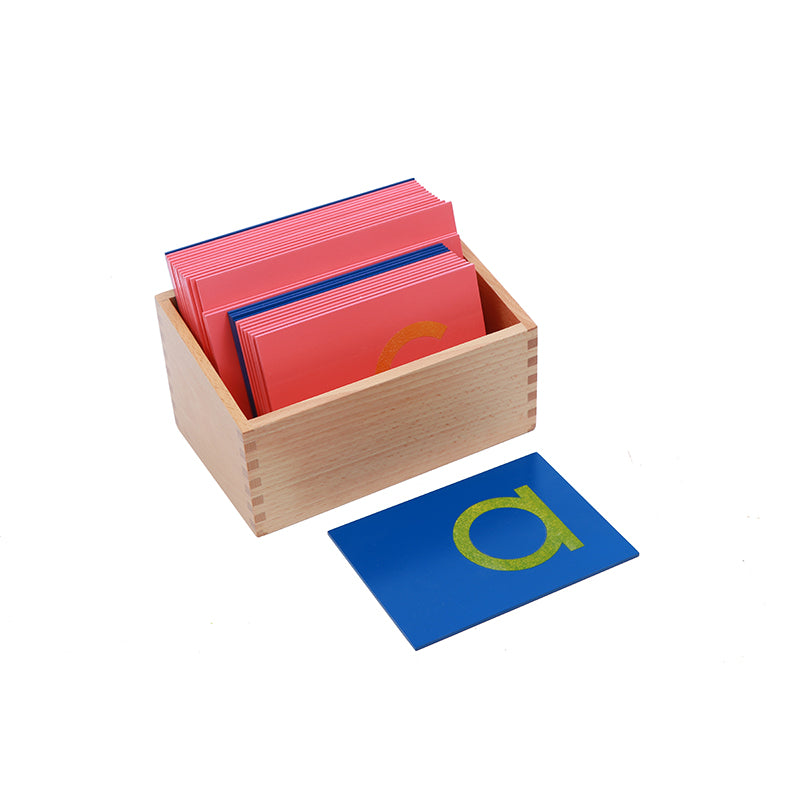 Lower Case Sandpaper Letters  with Box - Print
