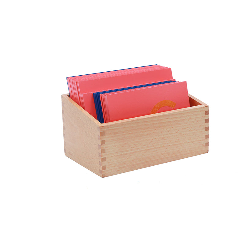 Lower Case Sandpaper Letters  with Box - Print