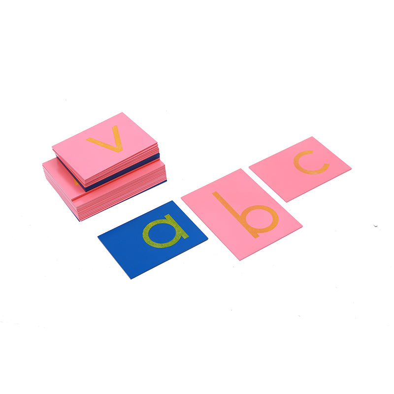 Lower Case Sandpaper Letters  with Box - Print