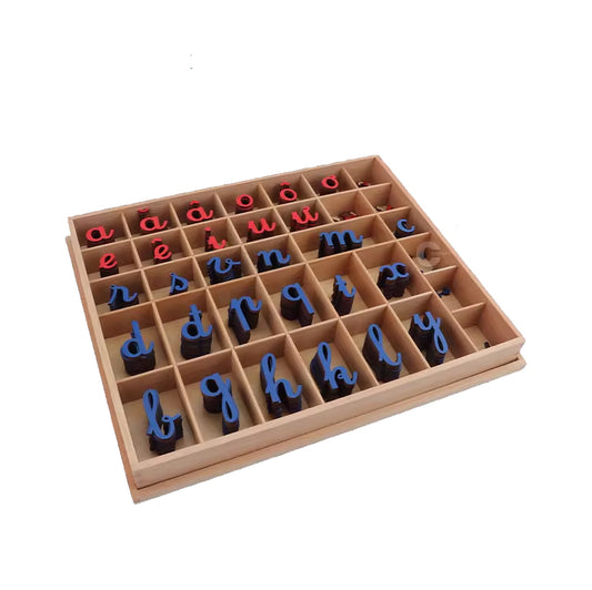 Small Cursive Movable Vietnamese Alphabets