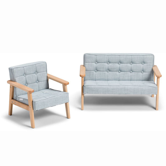 Toddler Armchair | Kids Double Seat Sofa
